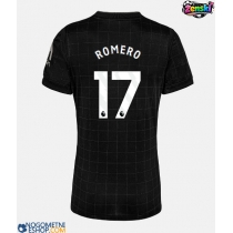 Ženski Nogometni dresi Tottenham Hotspur Cristian Romero #17 Gostujoči 2025-26 Kratek Rokav